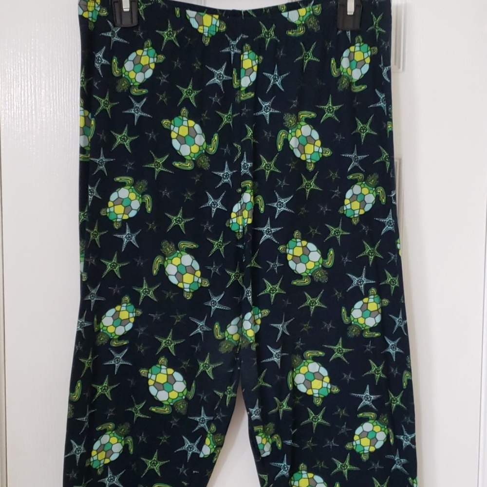 Turtle & starfish leggings